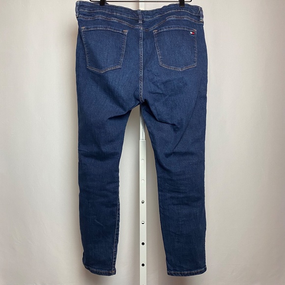 Tommy Hilfiger Womenʻs Raleigh High Rise Blue Denim Jeans 14 - Picture 8 of 10